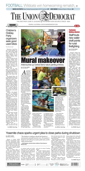 Cover of The Union Democrat