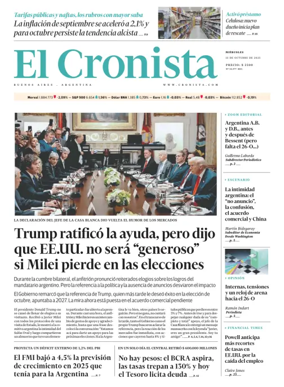 Cover of El Cronista comercial