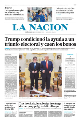 Cover of La Nacion