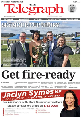 Cover of Seymour Telegraph