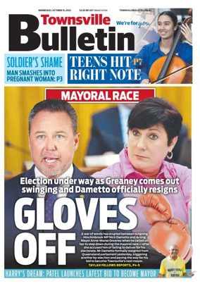 Cover of Townsville Bulletin