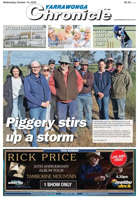Cover of Yarrawonga Chronicle