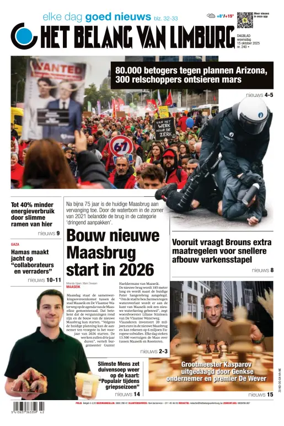 Cover of Het Belang van Limburg