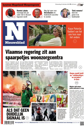 Cover of Het Nieuwsblad