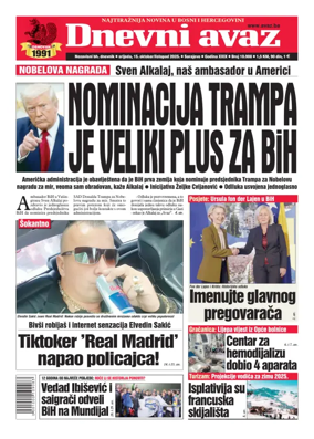 Cover of Dnevni avaz