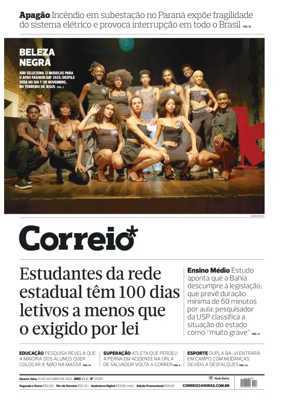 Cover of Correio da Bahia