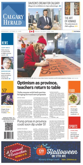 Cover of Calgary Herald
