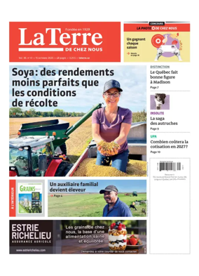 Cover of La Terre de chez nous