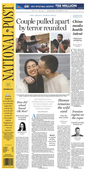 Cover of National Post - (Latest Edition)