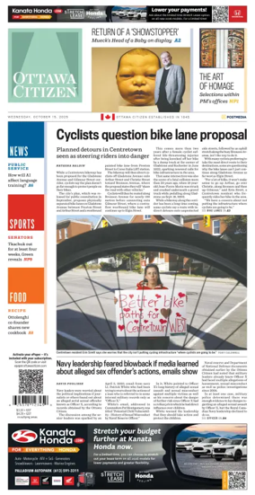 Cover of Ottawa Citizen