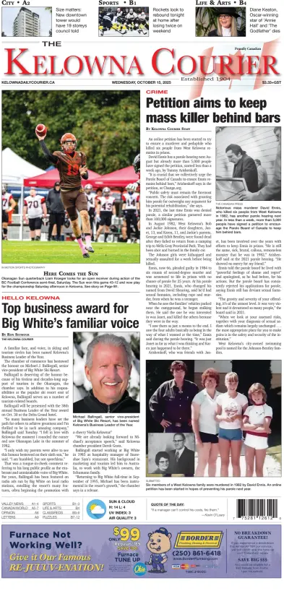 Cover of The Daily Courier