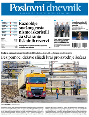 Cover of Poslovni Dnevnik