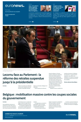 Cover of EuroNews (French Edition)