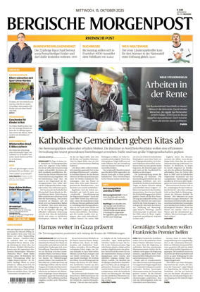 Cover of Bergische Morgenpost Wermelskirchen/Hückeswagen/Radevormwald