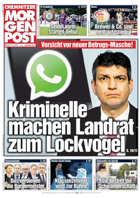 Cover of Chemnitzer Morgenpost