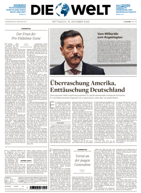 Cover of Die Welt