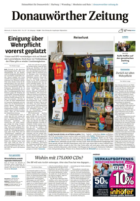 Cover of Donauwoerther Zeitung
