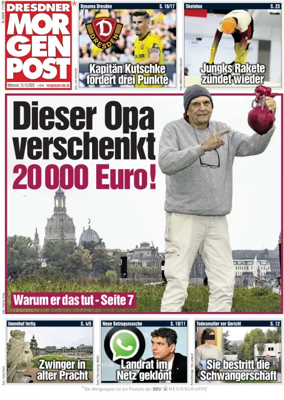 Cover of Dresdner Morgenpost