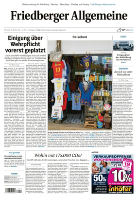 Cover of Friedberger Allgemeine
