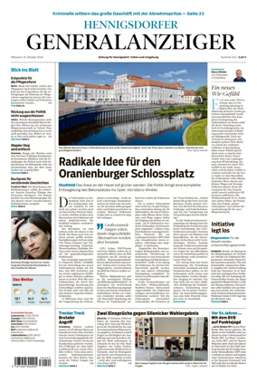 Cover of Hennigsdorfer Generalanzeiger