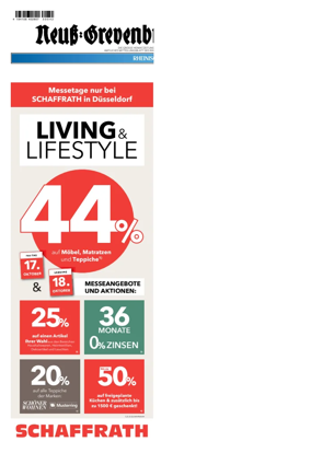 Cover of Neuss-Grevenbroicher Zeitung Neuss