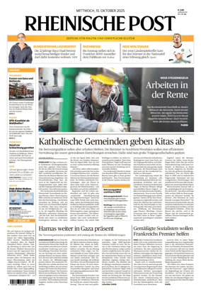 Cover of Rheinische Post Duisburg