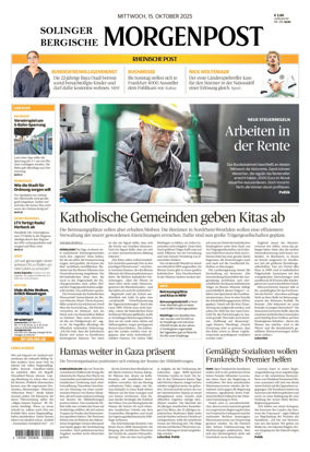 Cover of Solinger Bergische Morgenpost/Remscheid