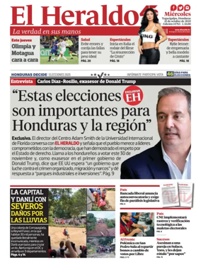 Cover of Diario El Heraldo
