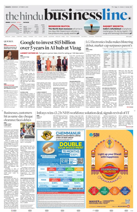 Cover of BusinessLine (Kolkata)