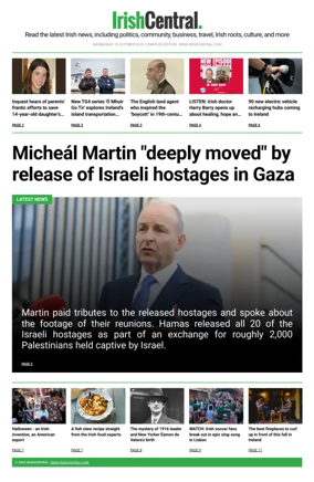 Cover of Irish Central