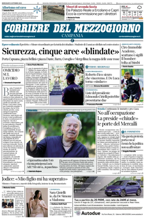 Cover of Corriere del Mezzogiorno (Campania)