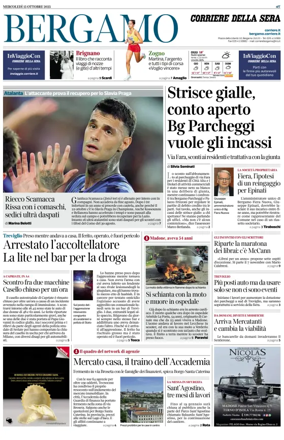 Cover of Corriere della Sera (Bergamo)