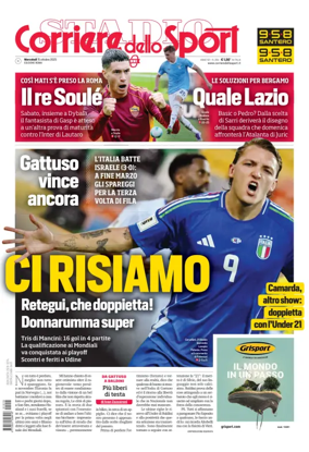 Cover of Corriere dello Sport (Lazio)