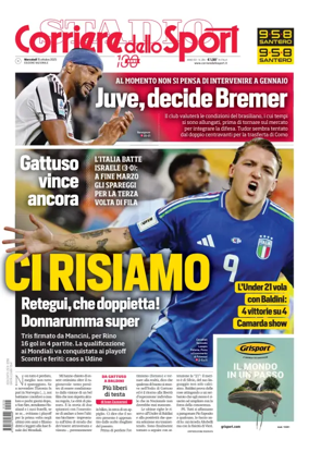 Cover of Corriere dello Sport (Lombardia)