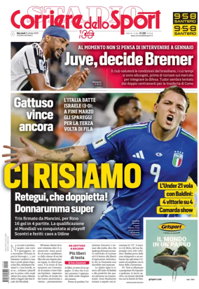 Cover of Corriere dello Sport