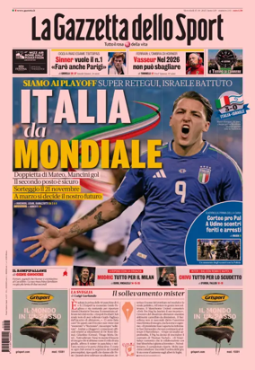 Cover of La Gazzetta dello Sport - Lombardia