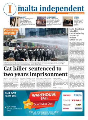 Cover of Malta Independent