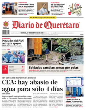 Cover of Diario de Queretaro