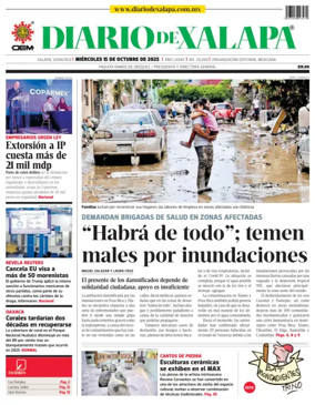 Cover of Diario de Xalapa