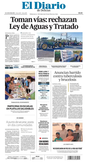 Cover of El Diario de Delicias