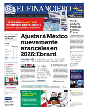 Cover of El Financiero