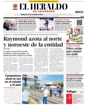 Cover of El Heraldo de Chihuahua