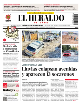 Cover of El Heraldo de Juarez