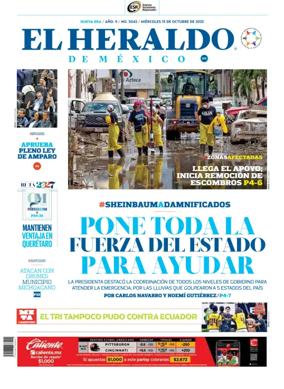 Cover of El Heraldo de Mexico