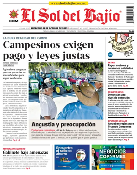 Cover of El Sol de Bajío