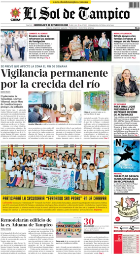 Cover of El Sol de Tampico