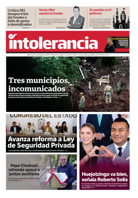 Cover of Intolerancia Diario