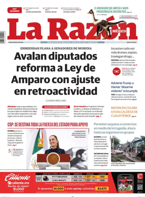 Cover of La Razón de México