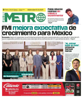 Cover of Publimetro Guadalajara