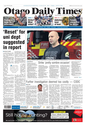 Cover of Otago Daily Times